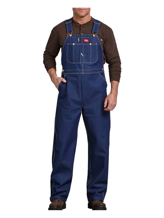 Dickies Other - Dickies Men’s 36x34 Indigo Denim Bib Overalls Workwear Heavy Duty Cotton 8329NB